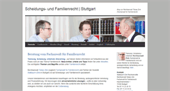 Desktop Screenshot of ehescheidung-stuttgart.de